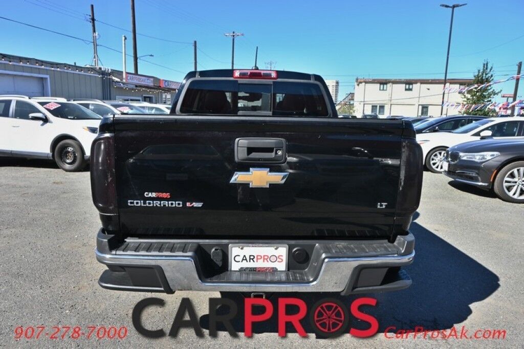 2017 Chevrolet Colorado LT - 4X4 - 3.6L V6 - Crew Cab - Chrome Luxury Pkg - Convenience Pkg - Auto Start - Heated Leather Seats - Front Collision Alert & Lane Departure - Back Up Camera - Tonneau Cover - Tow Pkg Anchorage AK