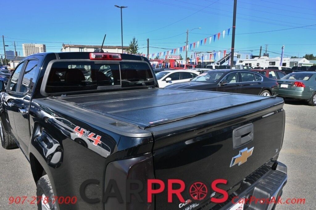2017 Chevrolet Colorado LT - 4X4 - 3.6L V6 - Crew Cab - Chrome Luxury Pkg - Convenience Pkg - Auto Start - Heated Leather Seats - Front Collision Alert & Lane Departure - Back Up Camera - Tonneau Cover - Tow Pkg Anchorage AK