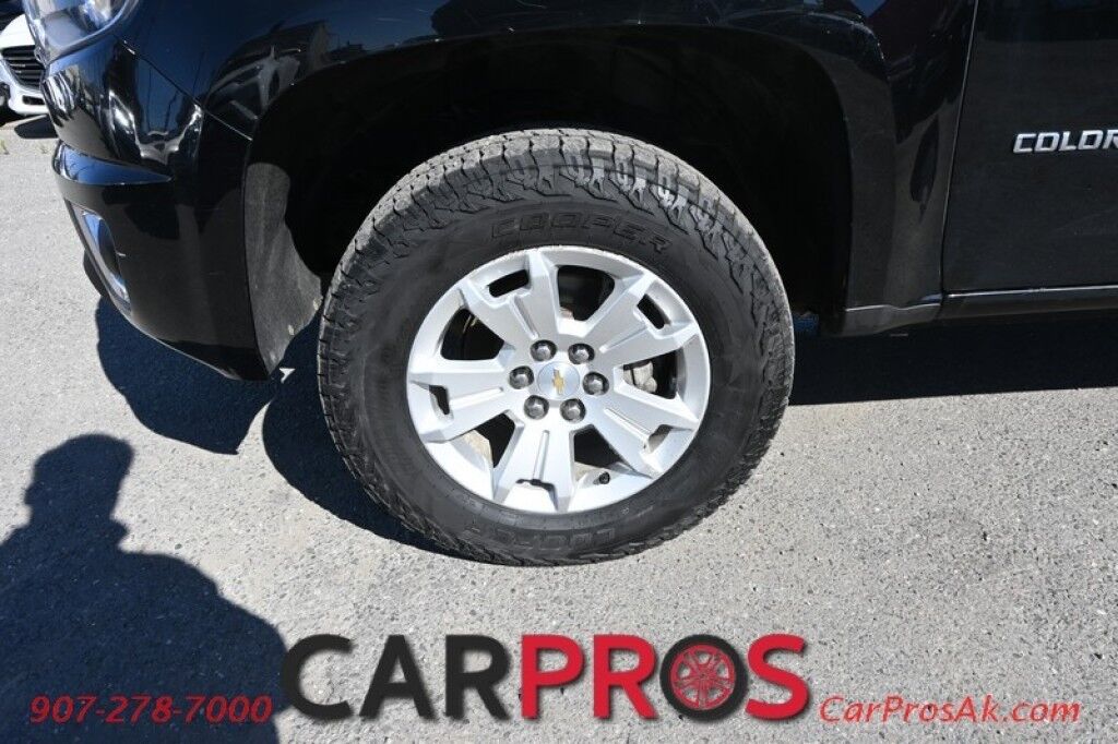 2017 Chevrolet Colorado LT - 4X4 - 3.6L V6 - Crew Cab - Chrome Luxury Pkg - Convenience Pkg - Auto Start - Heated Leather Seats - Front Collision Alert & Lane Departure - Back Up Camera - Tonneau Cover - Tow Pkg Anchorage AK