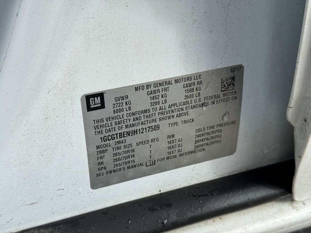 2017 Chevrolet Colorado Work Truck Crestwood KY