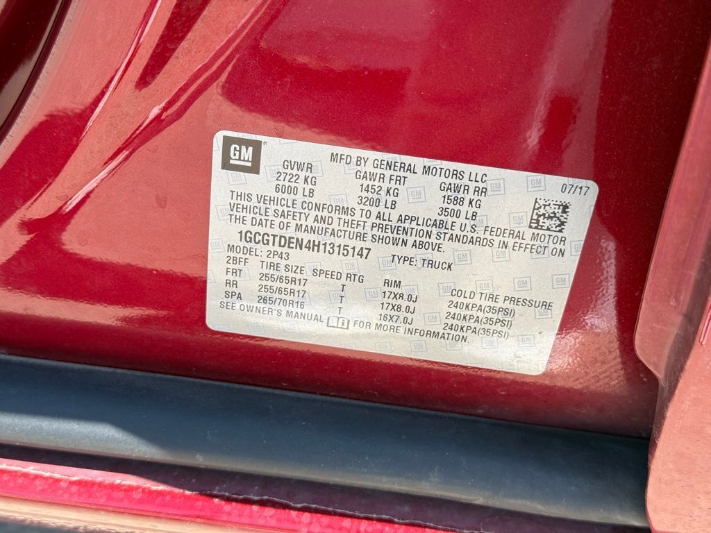 2017 Chevrolet Colorado Z71 Crestwood KY