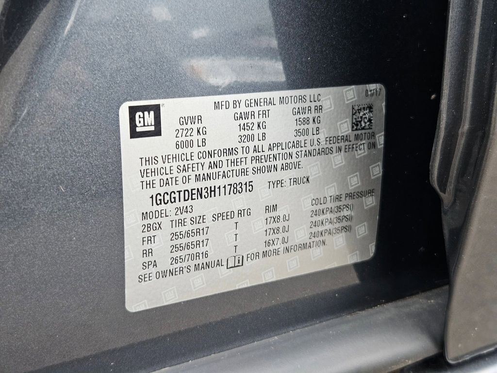 2017 Chevrolet Colorado Z71 Gresham OR