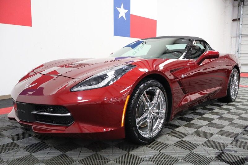 2017 Chevrolet Corvette 2LT Convertible Automatic Chrome Wheels NEW Tires FREE WARRANT
