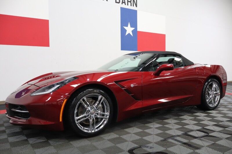 2017 Chevrolet Corvette 2LT Convertible Automatic Chrome Wheels NEW Tires FREE WARRANT