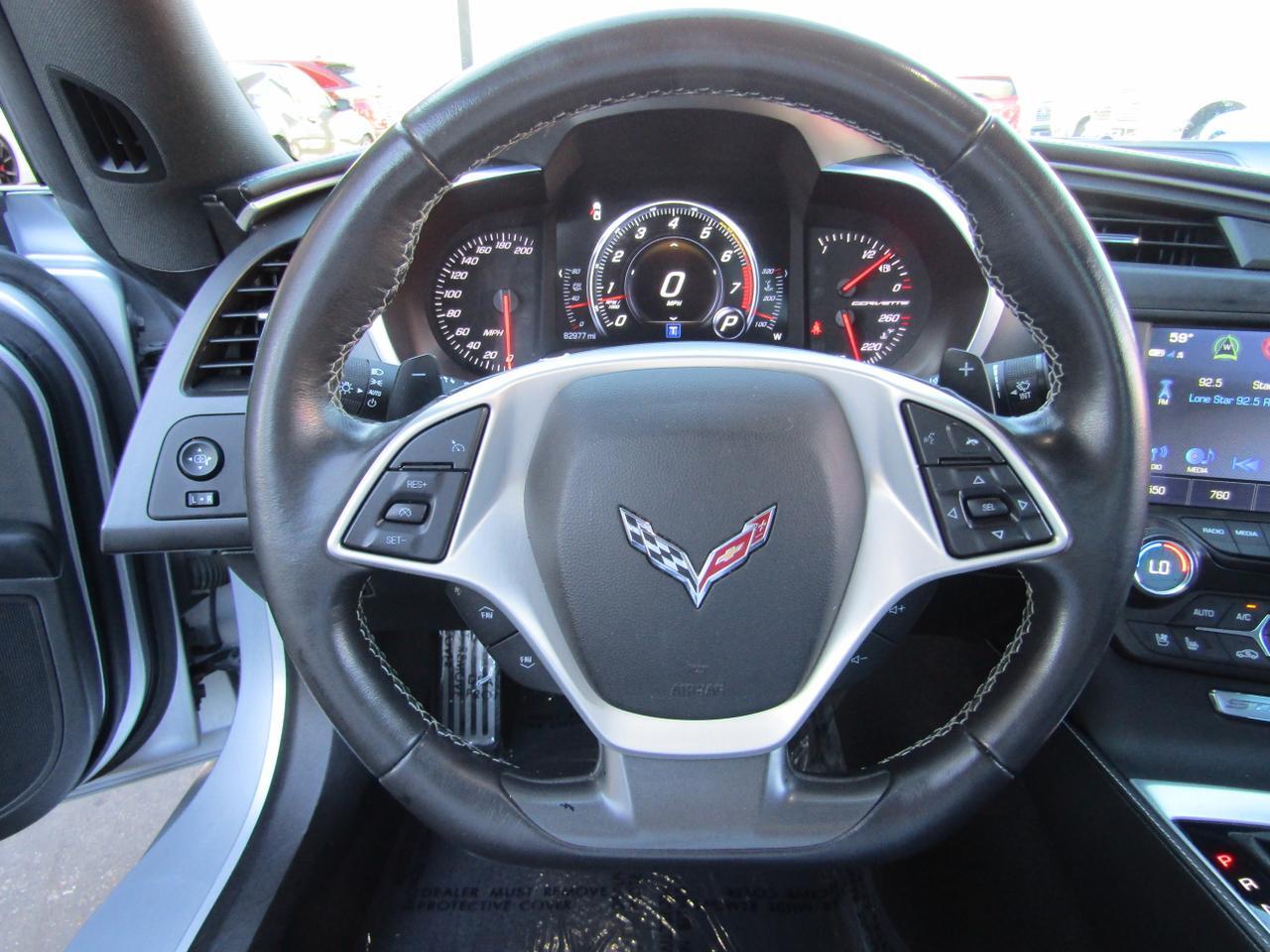 2017 Chevrolet Corvette 2dr Stingray Z51 Cpe w/2LT Grand Prairie TX