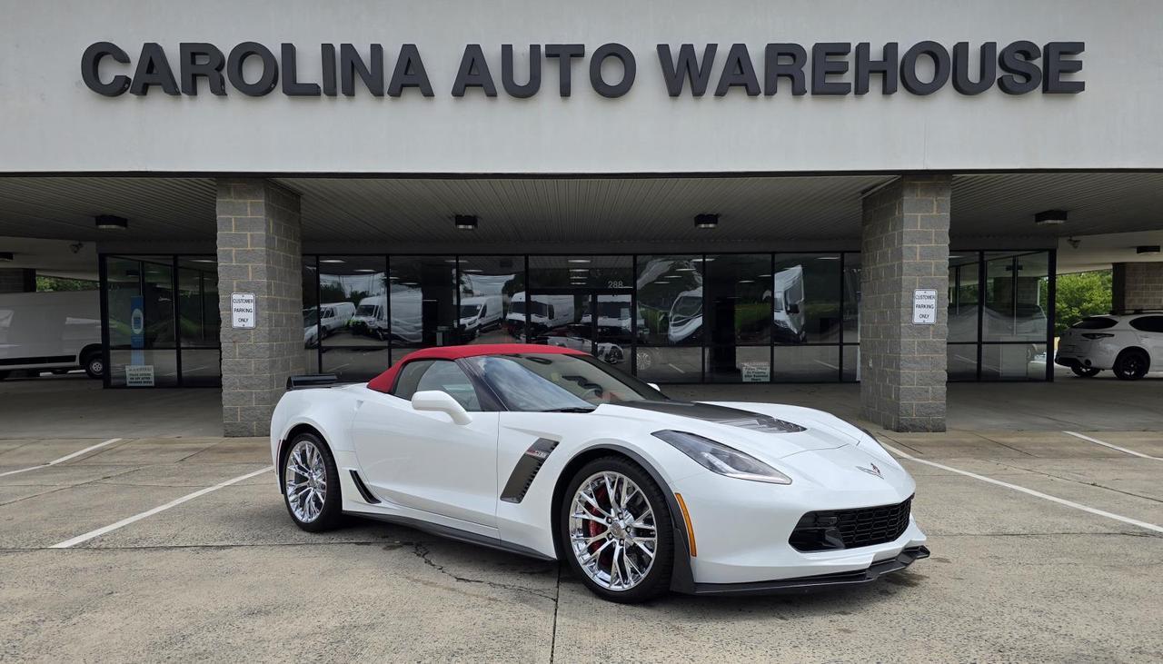 2017 Chevrolet Corvette Z06 Convertible W/3LZ and Performance Package Concord NC