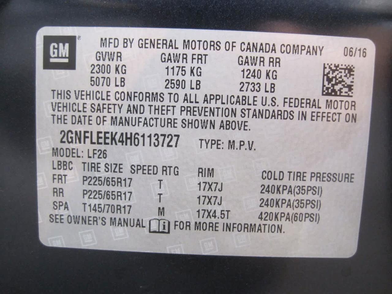 2017 Chevrolet Equinox LS Belmont MA