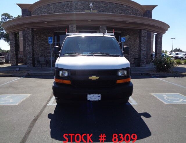 2017 Chevrolet Express 2500 ~ Ladder Rack & Shelves ~ Only 26K Miles! Rocklin CA