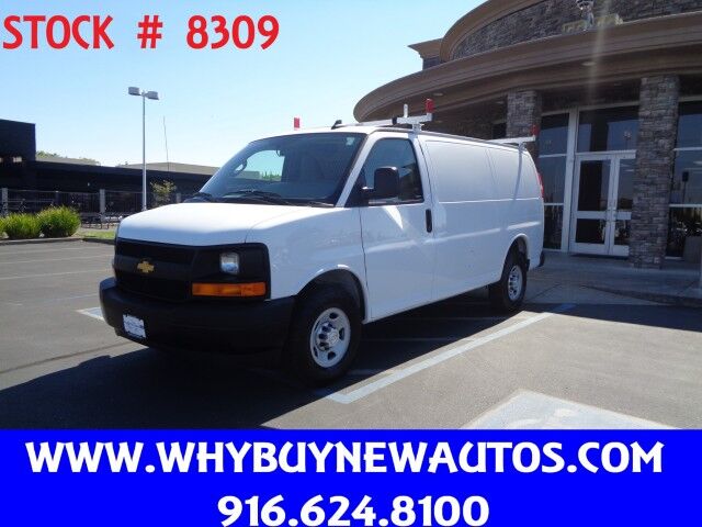 2017 Chevrolet Express 2500 ~ Ladder Rack & Shelves ~ Only 26K Miles! Rocklin CA