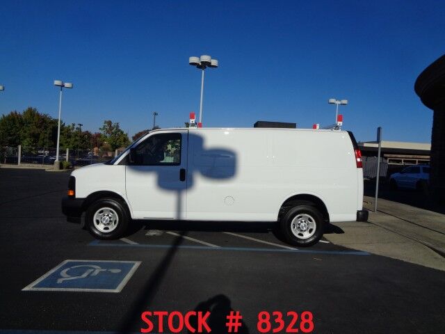 2017 Chevrolet Express 2500 ~ Ladder Rack & Shelves ~ Only 33K Miles! Rocklin CA