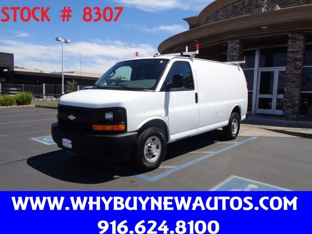 2017 Chevrolet Express 2500 ~ Ladder Rack & Shelves ~ Only 35K Miles! Rocklin CA