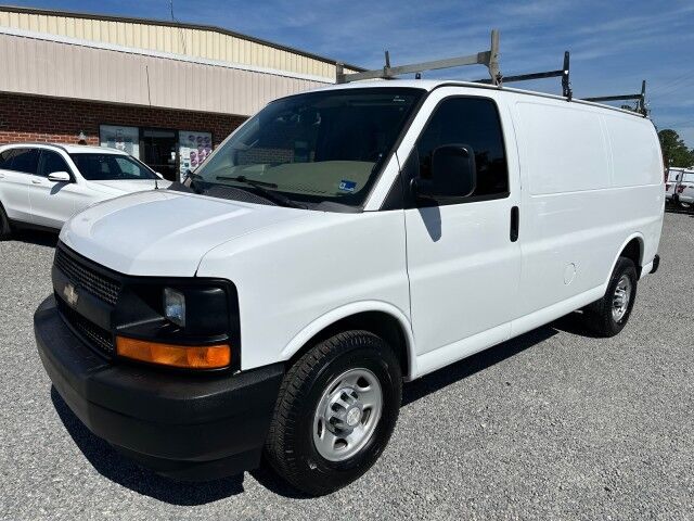 2017 Chevrolet Express 2500 Cargo Van w/ Ladder Rack & Bins