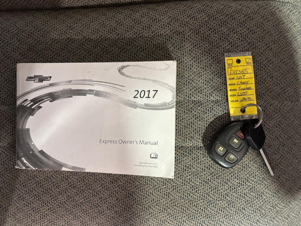 2017 Chevrolet Express 2500 LT Franklin OH