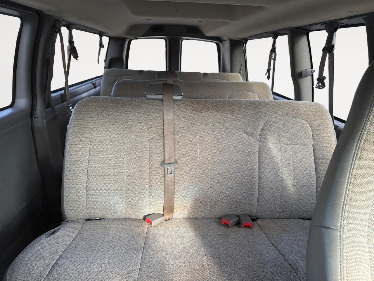 2017 Chevrolet Express Passenger LT, BLUETOOTH, USB, AUX, AUTOMATIC HEADLIGHTS, POWERED WINDOWS, STEERING WHEEL CONTROLS, KEYLESS ENTRY, 12 SEATS, CLEAN CARFAX! Norfolk VA