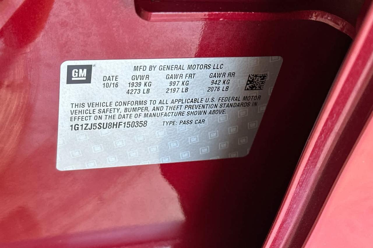 2017 Chevrolet Malibu Hybrid Roseville CA