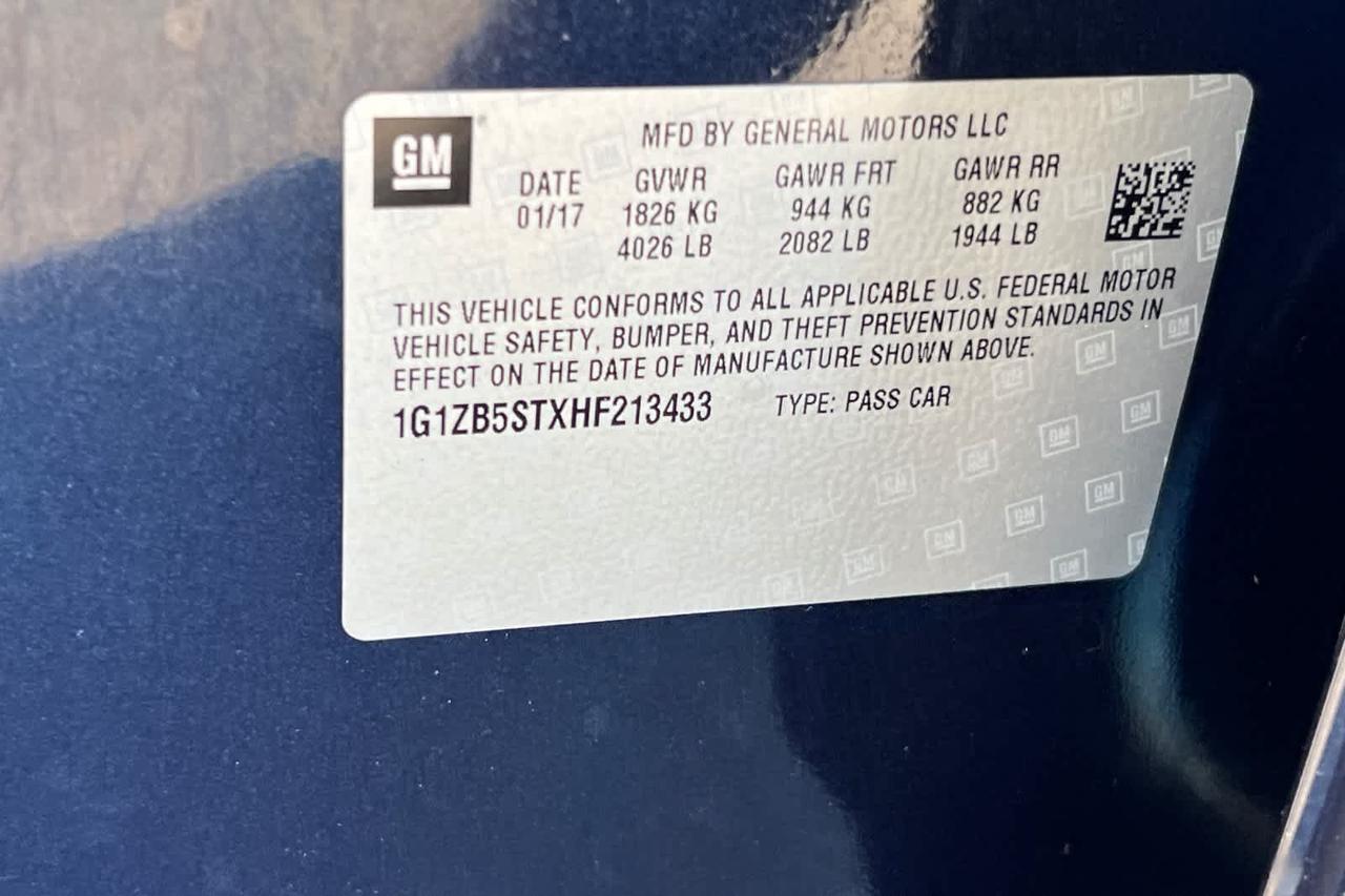 2017 Chevrolet Malibu LS Roseville CA