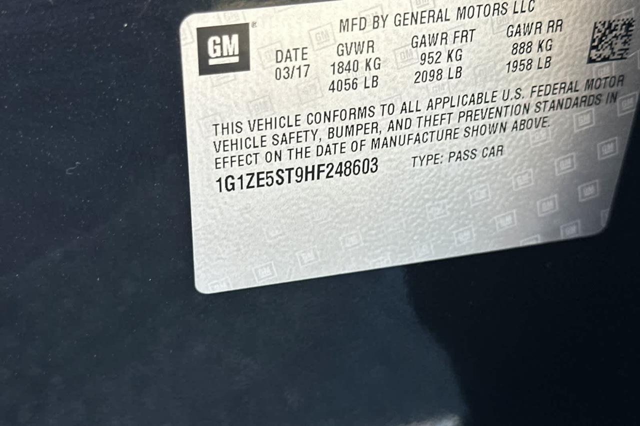 2017 Chevrolet Malibu LT Roseville CA