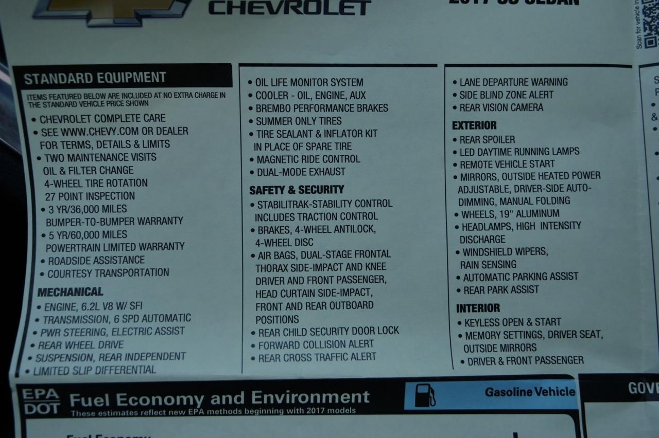 2017 Chevrolet SS / 6.2L V8 / Cooled Seats / Sunroof / Lexani Wheels! Lincolnton NC