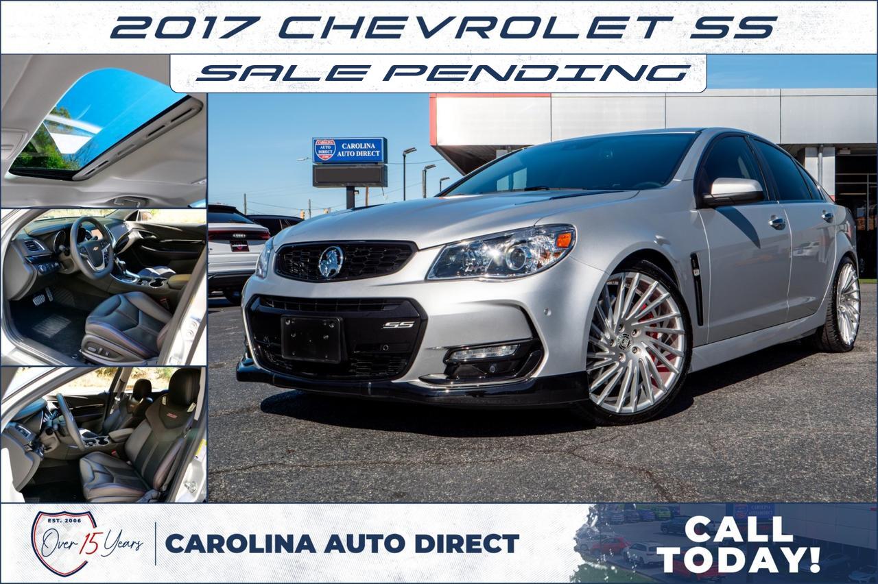 2017 Chevrolet SS / 6.2L V8 / Cooled Seats / Sunroof / Lexani Wheels!
