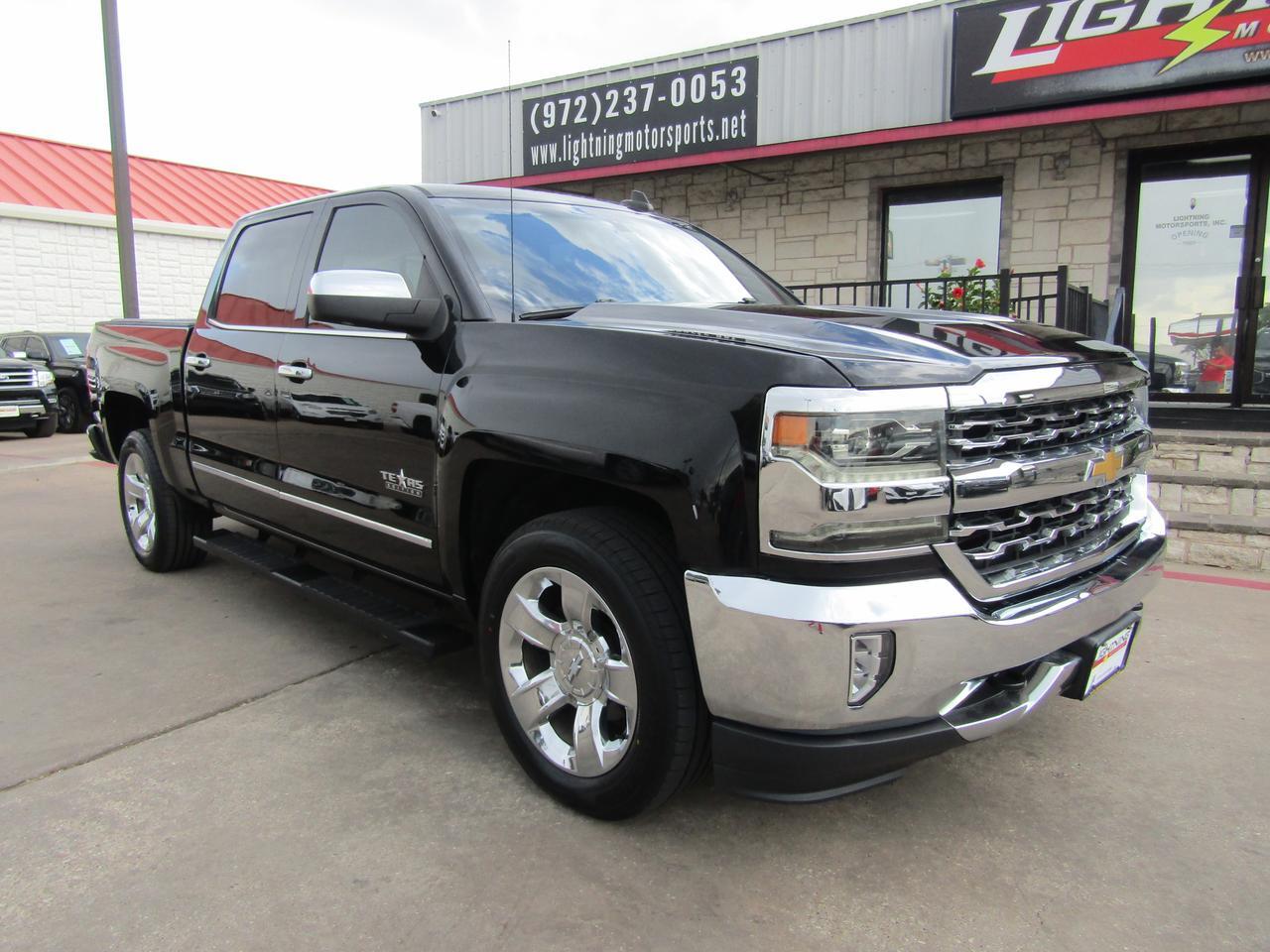 2017 Chevrolet Silverado 1500 2WD Crew Cab 143.5 LTZ w/1LZ Grand Prairie TX