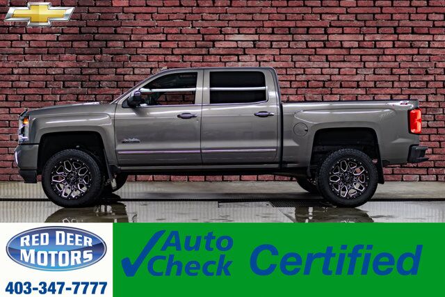 2017 Chevrolet Silverado 1500 4x4 Crew Cab High Country Leather Roof Nav Lift