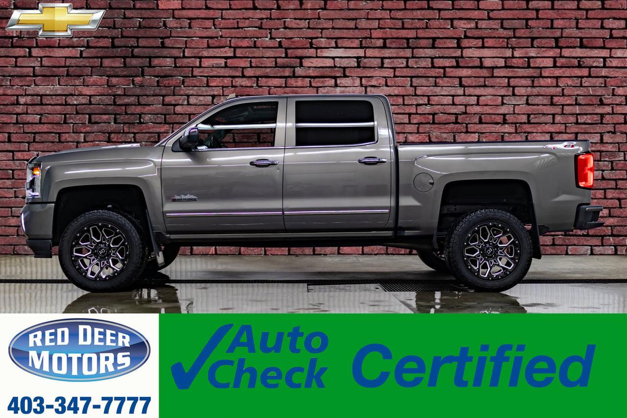 2017 Chevrolet Silverado 1500 4x4 Crew Cab High Country Leather Roof Nav Lift