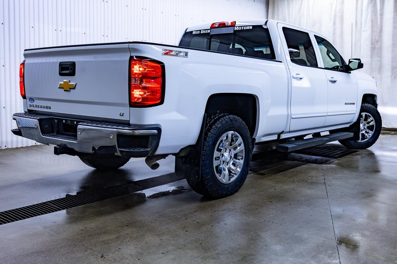 2017 Chevrolet Silverado 1500 4x4 Crew Cab LT Bcam Pseat 6.5FT Box Red Deer AB