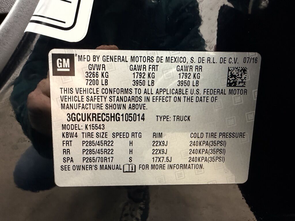 2017 Chevrolet Silverado 1500 4x4 Crew Cab LT Minocqua WI