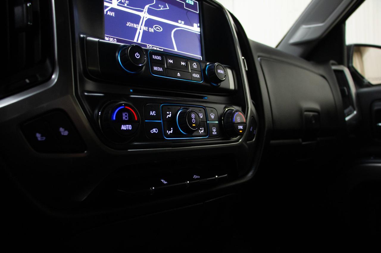 2017 Chevrolet Silverado 1500 4x4 Crew Cab LT Leather Nav BCam Red Deer AB