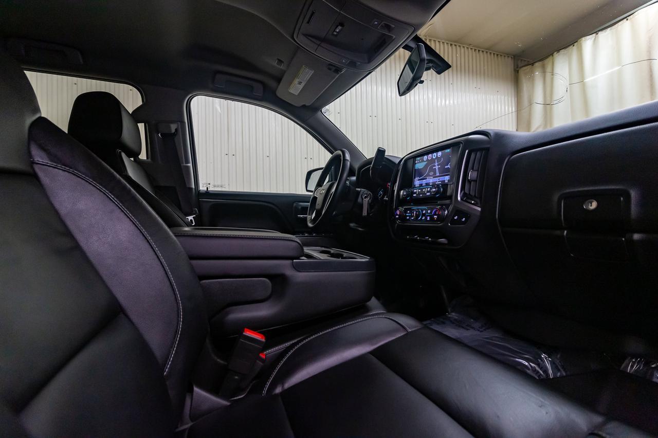 2017 Chevrolet Silverado 1500 4x4 Crew Cab LT Leather Nav BCam Red Deer AB