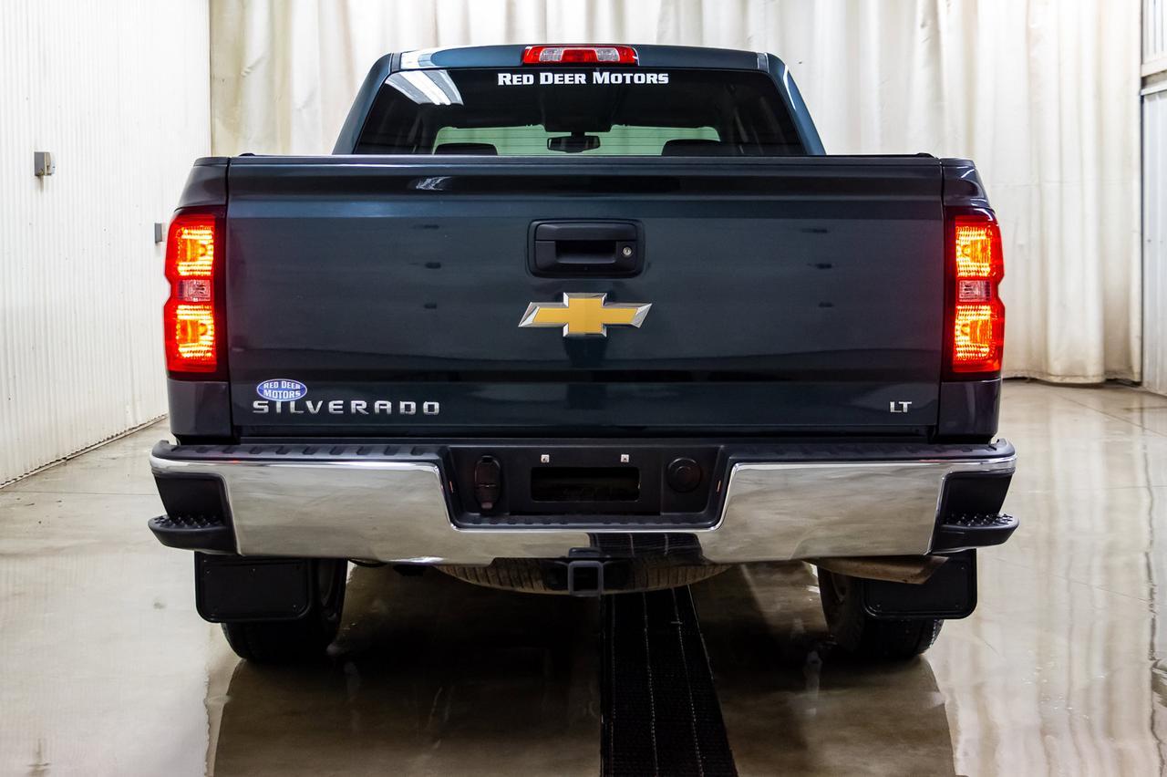 2017 Chevrolet Silverado 1500 4x4 Crew Cab LT Leather Nav BCam Red Deer AB