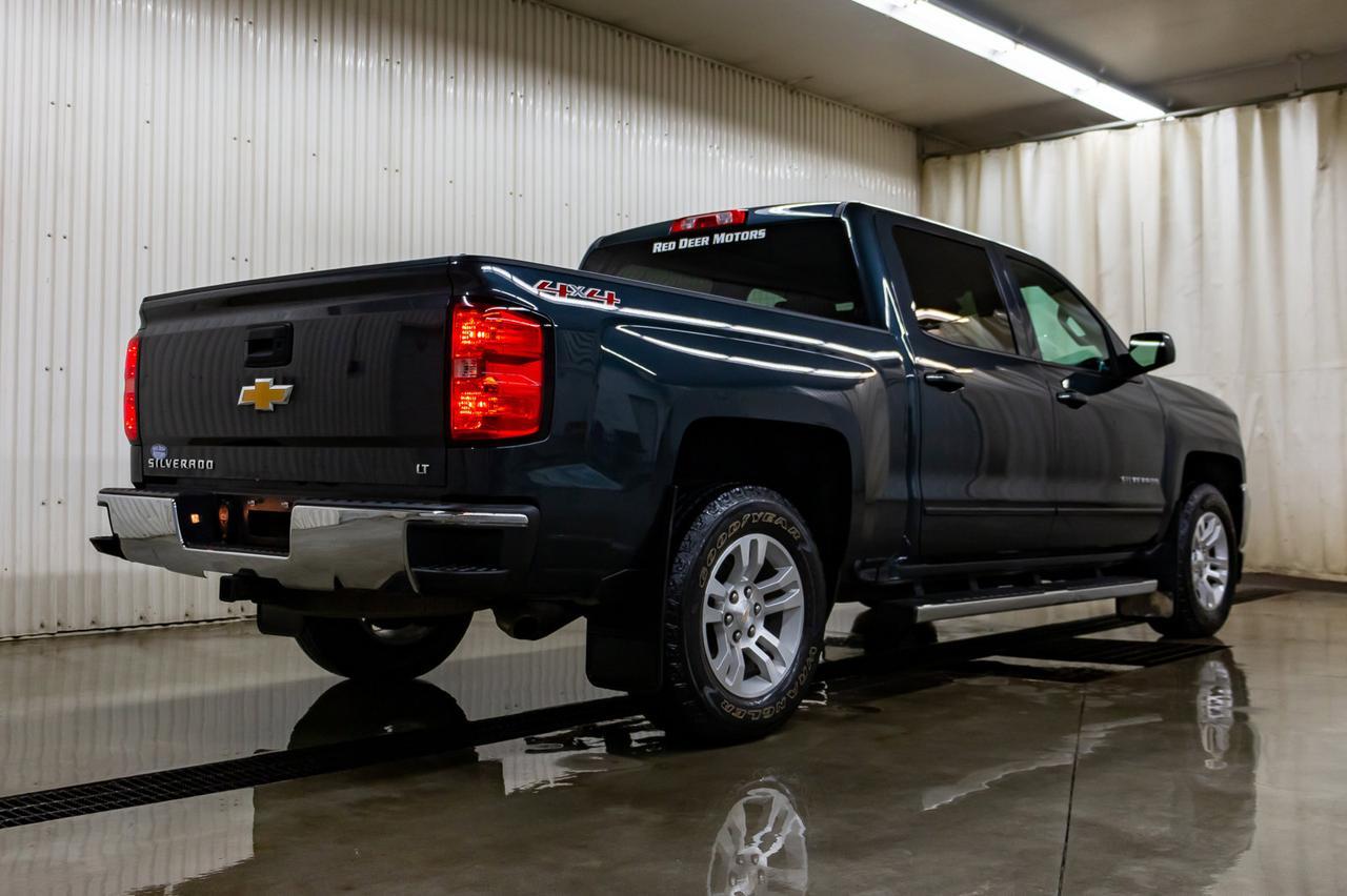 2017 Chevrolet Silverado 1500 4x4 Crew Cab LT Leather Nav BCam Red Deer AB