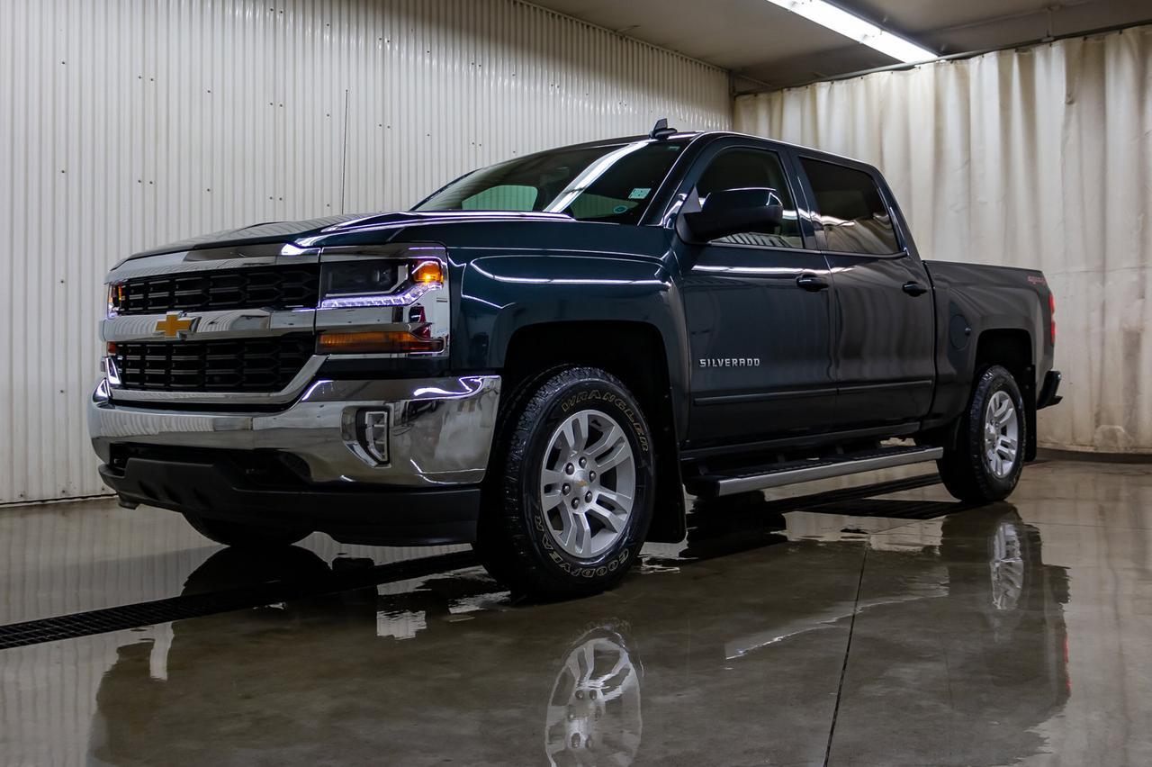 2017 Chevrolet Silverado 1500 4x4 Crew Cab LT Leather Nav BCam Red Deer AB