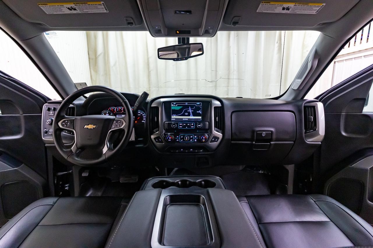 2017 Chevrolet Silverado 1500 4x4 Crew Cab LT Leather Nav BCam Red Deer AB