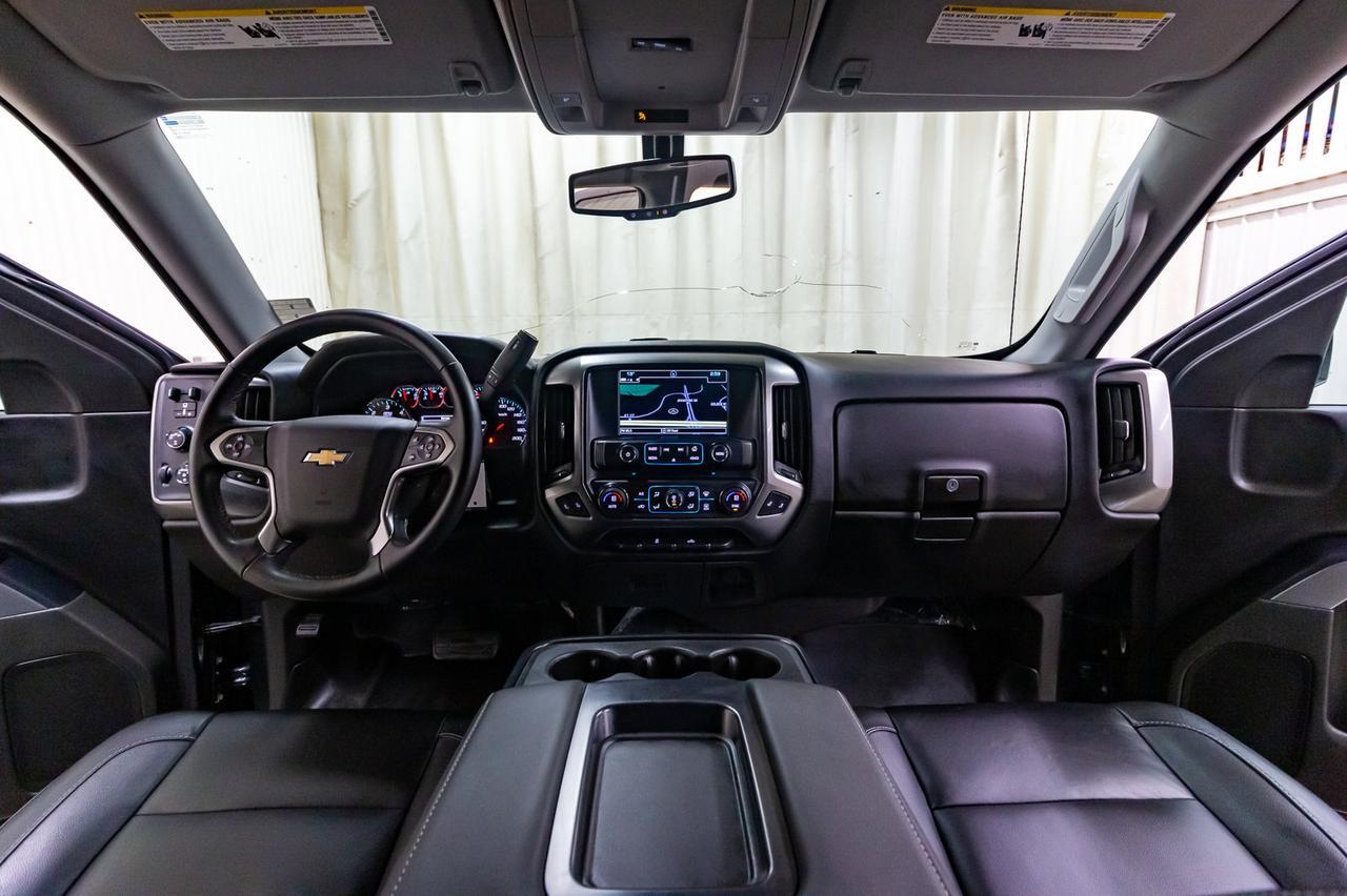 2017 Chevrolet Silverado 1500 4x4 Crew Cab LT Leather Nav BCam Red Deer AB