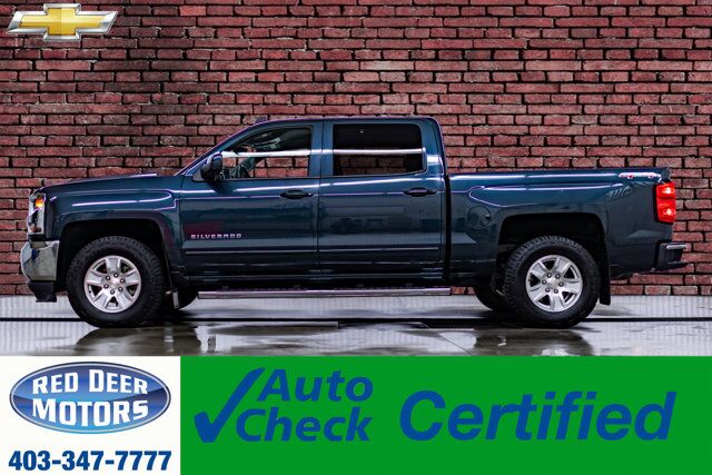 2017 Chevrolet Silverado 1500 4x4 Crew Cab LT PSeat BCam Red Deer AB