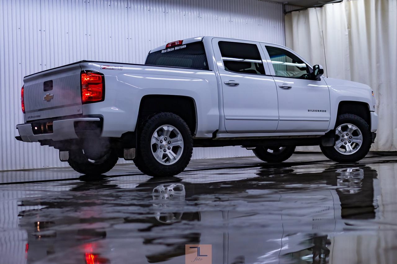 2017 Chevrolet Silverado 1500 4x4 Crew Cab LT Z71 BCam Red Deer AB