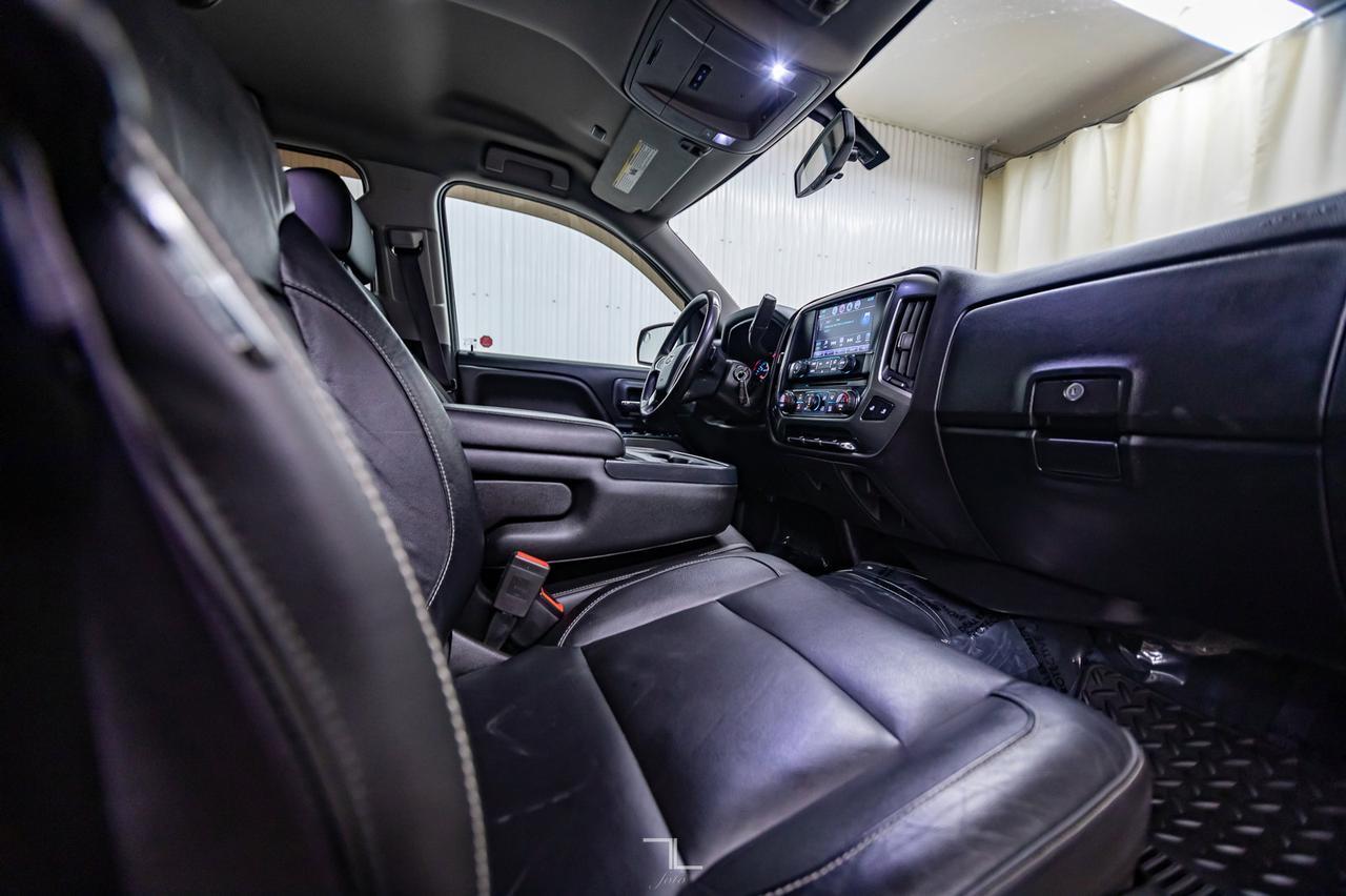 2017 Chevrolet Silverado 1500 4x4 Crew Cab LT Z71 Leather BCam Red Deer AB