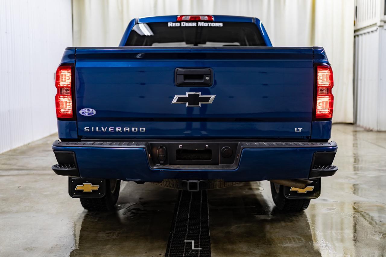 2017 Chevrolet Silverado 1500 4x4 Crew Cab LT Z71 Leather BCam Red Deer AB
