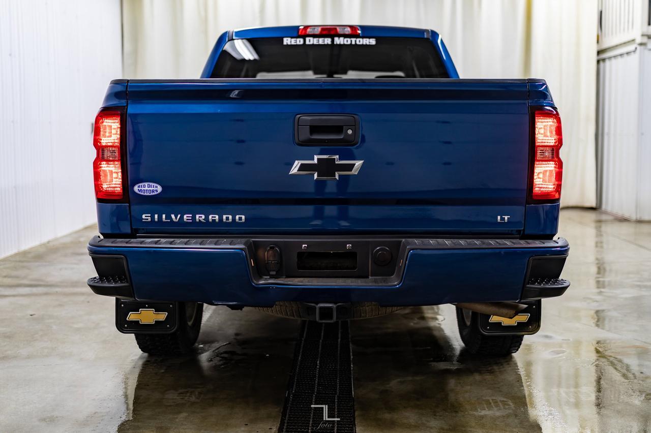 2017 Chevrolet Silverado 1500 4x4 Crew Cab LT Z71 Leather BCam Red Deer AB