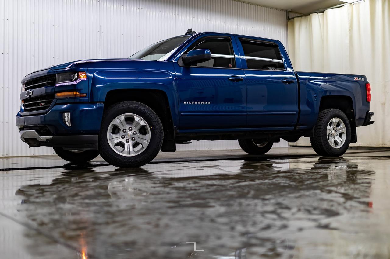2017 Chevrolet Silverado 1500 4x4 Crew Cab LT Z71 Leather BCam Red Deer AB