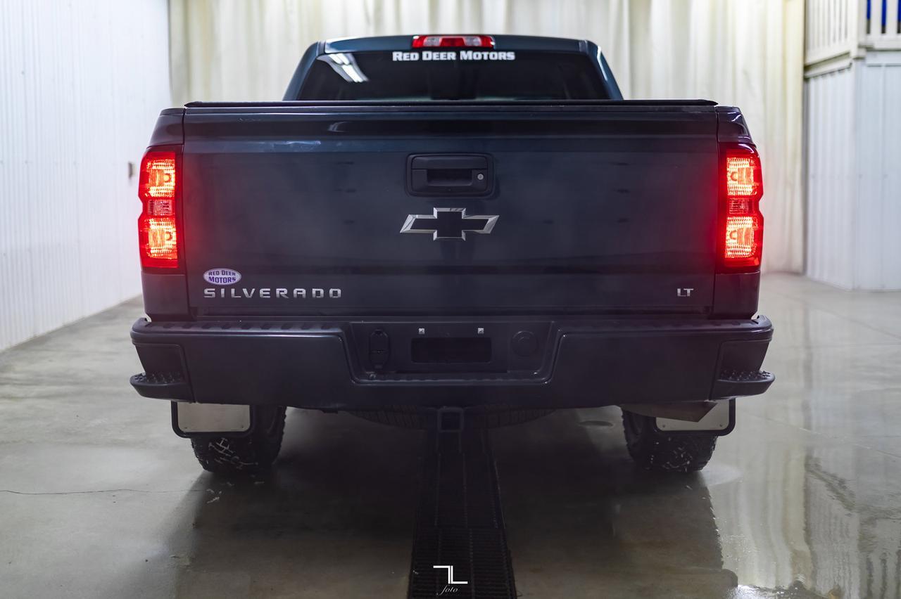 2017 Chevrolet Silverado 1500 4x4 Crew Cab LT Z71 Leather BCam Red Deer AB