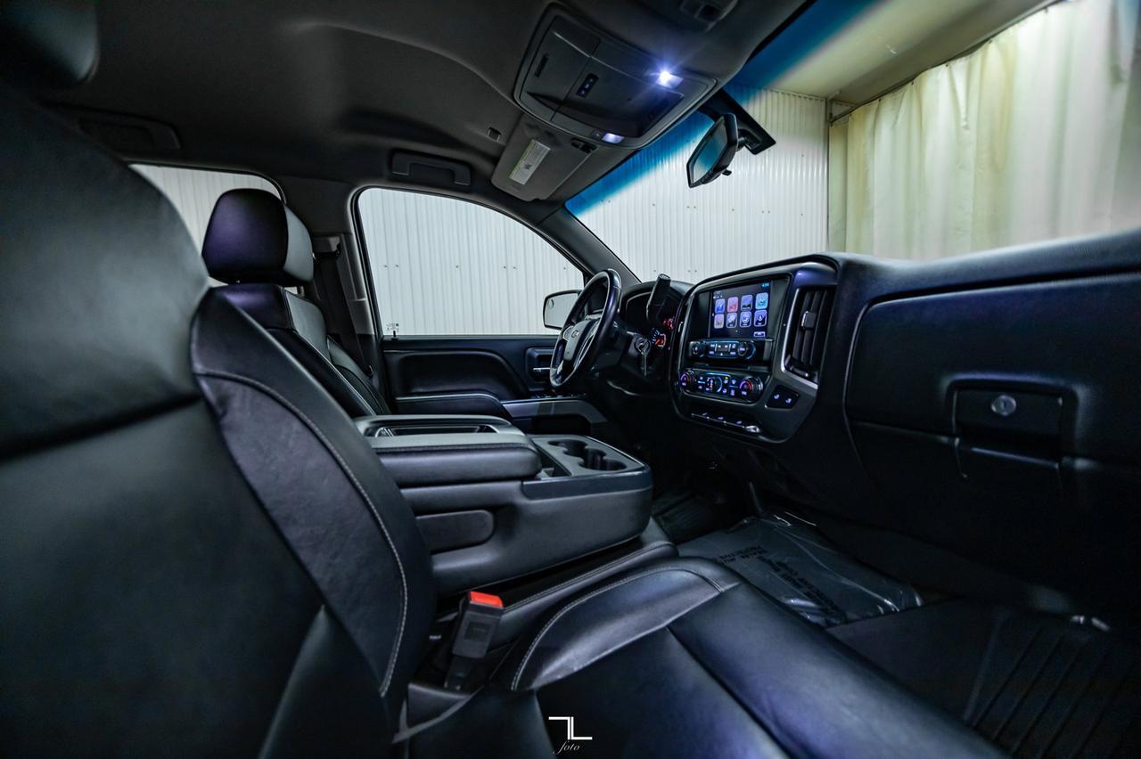 2017 Chevrolet Silverado 1500 4x4 Crew Cab LT Z71 Leather BCam Red Deer AB