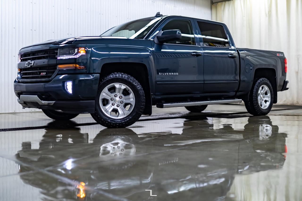 2017 Chevrolet Silverado 1500 4x4 Crew Cab LT Z71 Leather BCam Red Deer AB