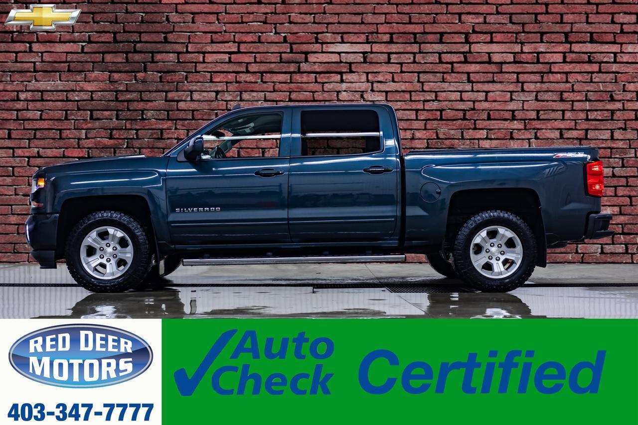 2017 Chevrolet Silverado 1500 4x4 Crew Cab LT Z71 Leather BCam Red Deer AB