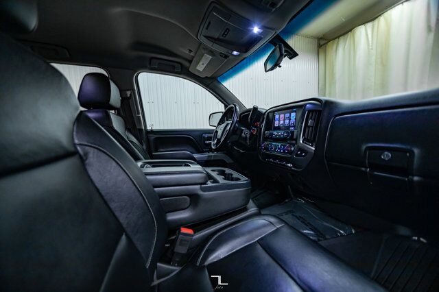 2017 Chevrolet Silverado 1500 4x4 Crew Cab LT Z71 Leather BCam Red Deer AB