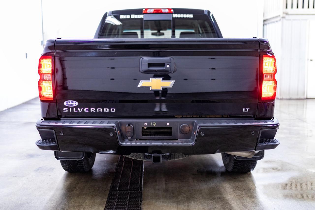 2017 Chevrolet Silverado 1500 4x4 Crew Cab LT Z71 Nav BCam Red Deer AB