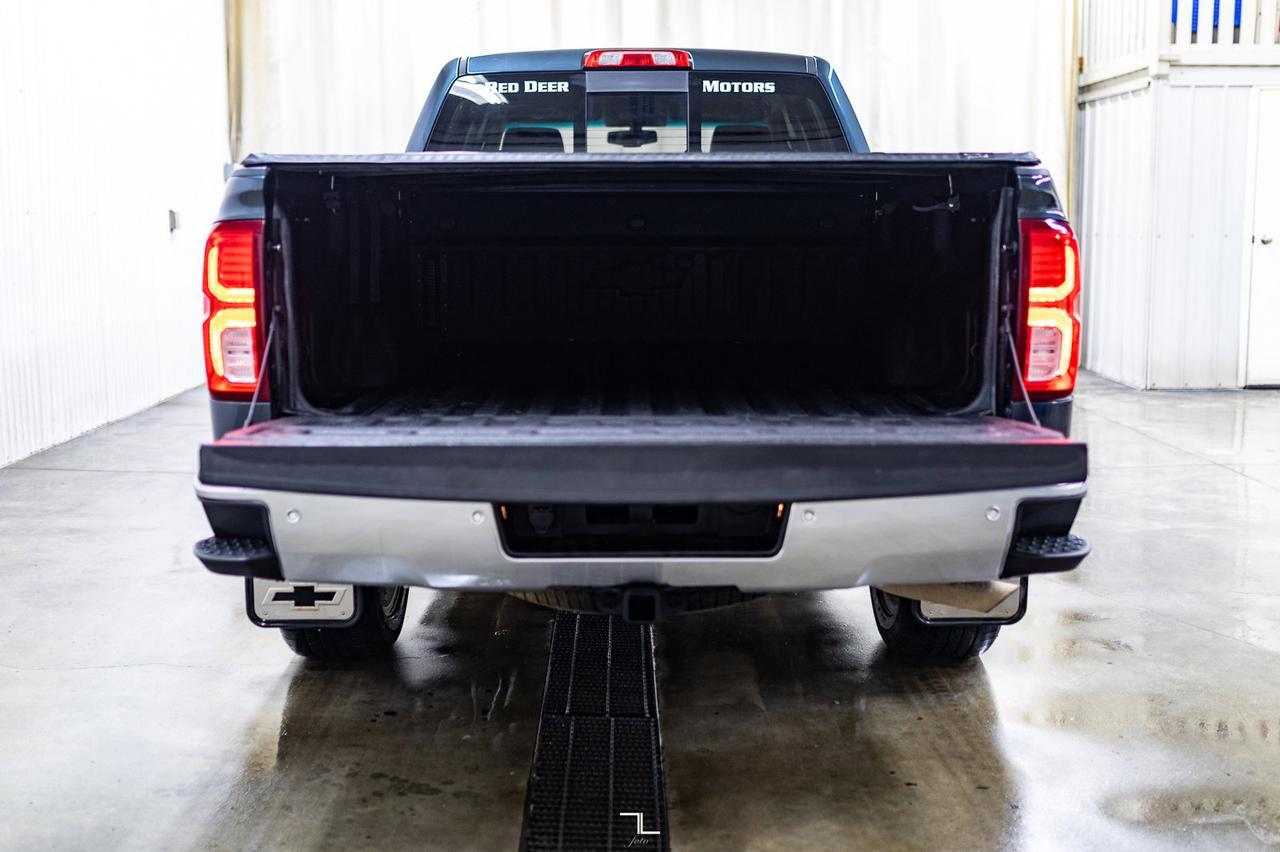 2017 Chevrolet Silverado 1500 4x4 Crew Cab LTZ Longbox Leather Nav BCam Red Deer AB