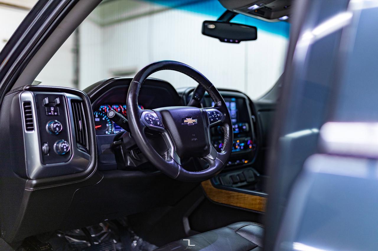 2017 Chevrolet Silverado 1500 4x4 Crew Cab LTZ Longbox Leather Nav BCam Red Deer AB