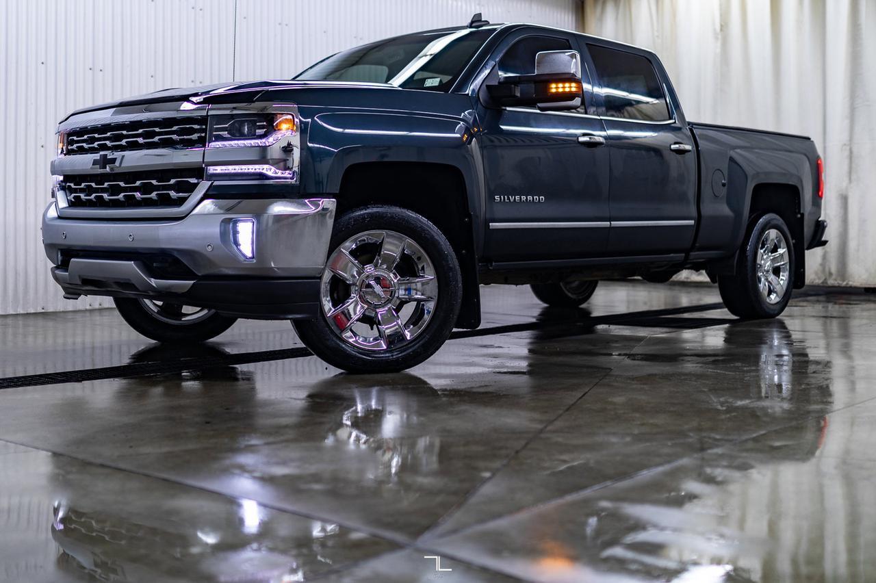 2017 Chevrolet Silverado 1500 4x4 Crew Cab LTZ Longbox Leather Nav BCam Red Deer AB